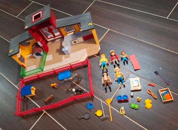 Refuge animaux Playmobil