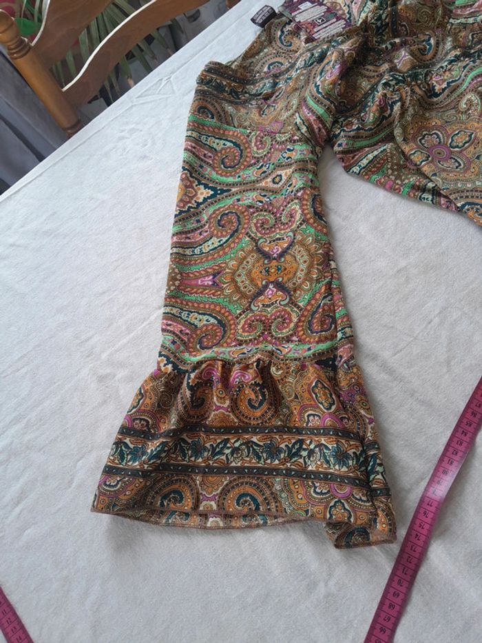 Magnifique robe bohème en soie Boho Fashion - photo numéro 6