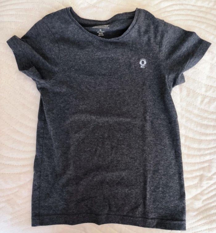 Lot 3 tee-shirts basiques Orchestra 8 ans - Gris/Blanc/Anthracite - photo numéro 2