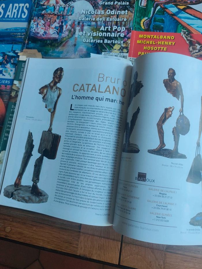 Lot 7 magazines L’Univers des Arts vintage (2006–2012) Galeries, Salons, Artistes - photo numéro 5