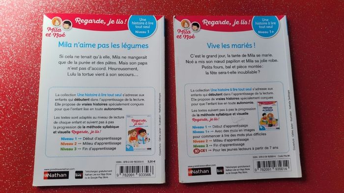 Lot de deux livres à lire niveau GS CP - photo numéro 2