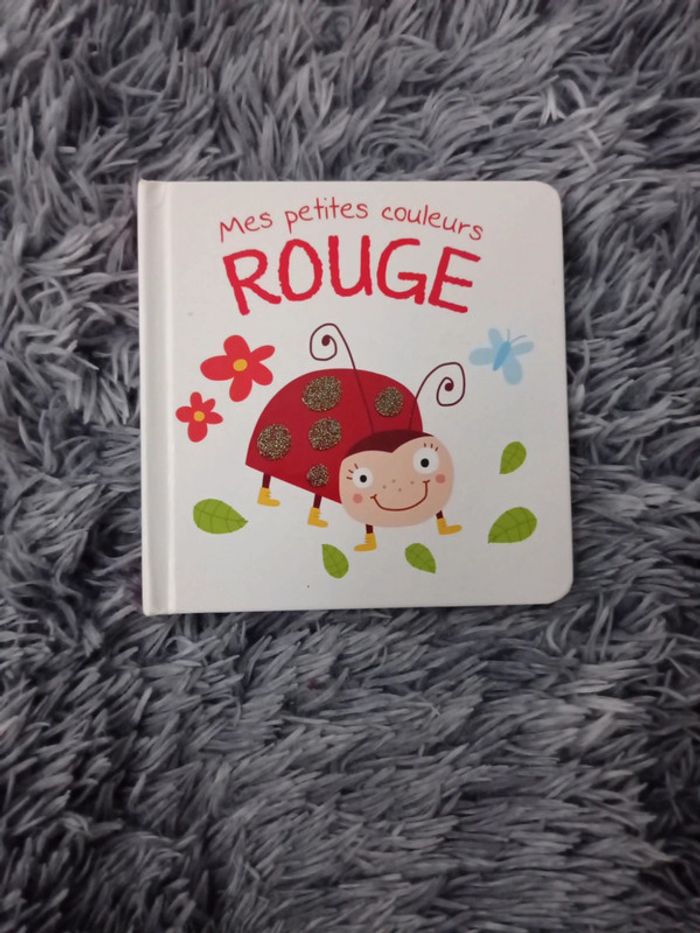 Livre bébé 💖mes petites couleurs Rouge - photo numéro 2