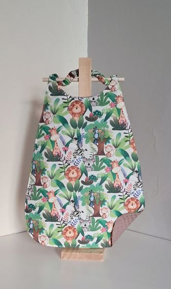 Bavoir élastiqué Savane