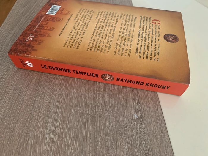 Livre raymond khoury le dernier templier - photo numéro 3