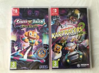Kart racer grand prix + Samba de amigo party central - Nintendo Switch