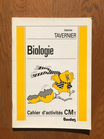 Fichier de Biologie CM1 - collection Tavernier