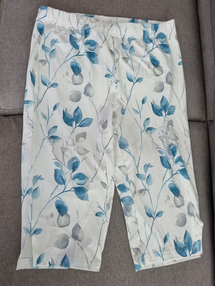 Ensemble haut col V pantalon corset - photo numéro 9