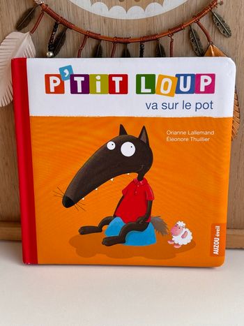 Livre p’tit loup va sur le pot 