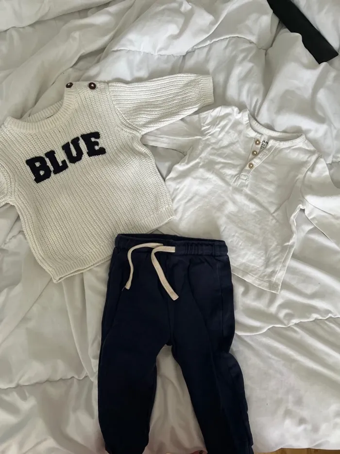 Ensemble bébé garçon. 6 mois kiabi