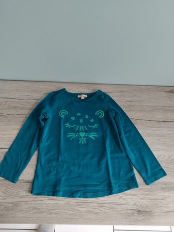 Tee-shirt manches longues fille 4 ans