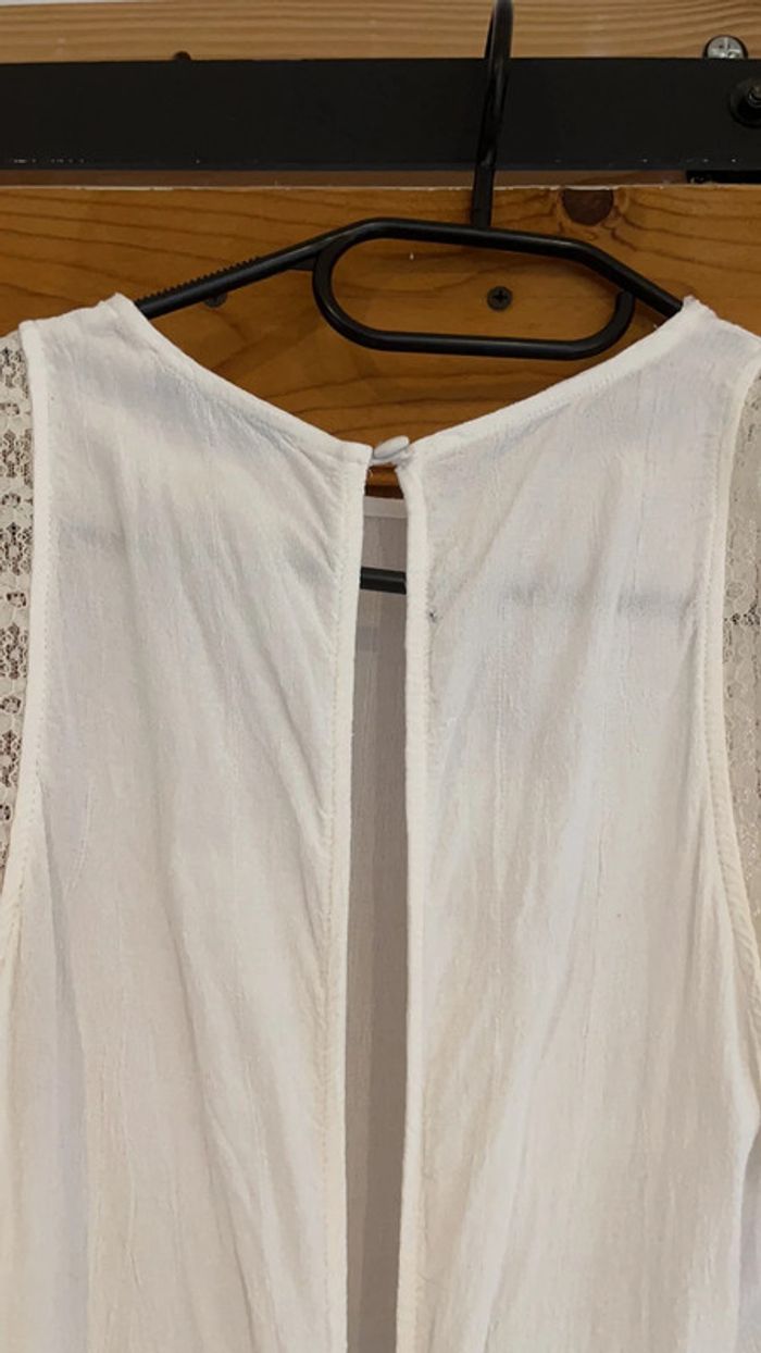 Combi short beige écru taille xs - photo numéro 6