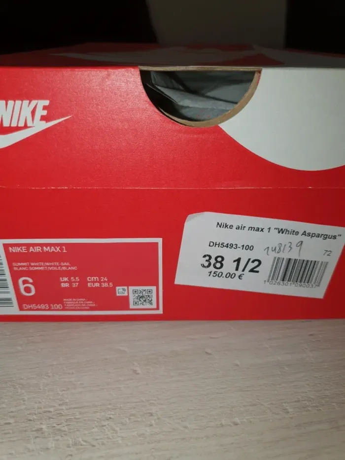 Nike Air Max 1 38.5 - photo numéro 6