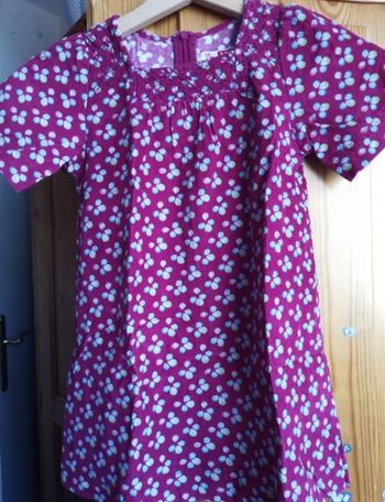 Robe fille manches courtes 5 ans DPAM