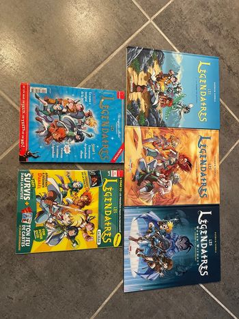 Lot bande dessinées les légendaires