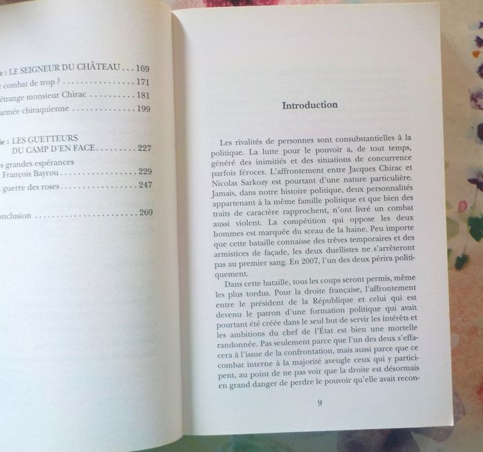 CHIRAC SARKOZY MORTELLE RANDONNEE par Philippe REINHARD Ed. First - photo numéro 8