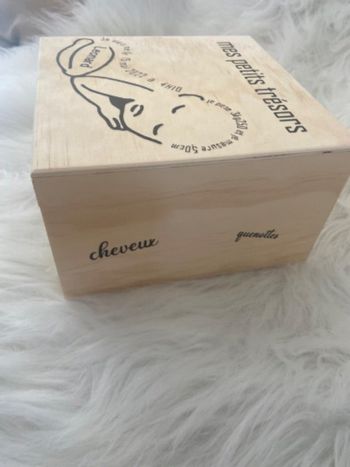 Boîte naissance cadeau