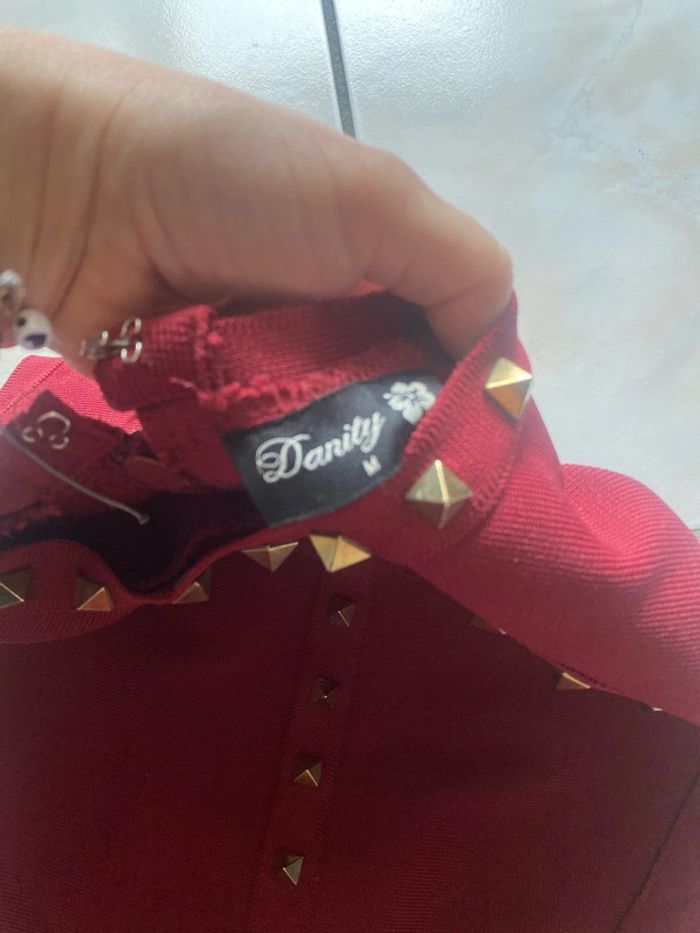 Robe bordeaux, taille M Danity - photo numéro 3