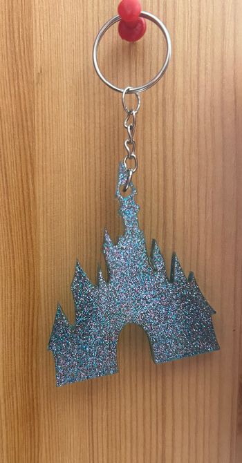 Porte-clefs en résine