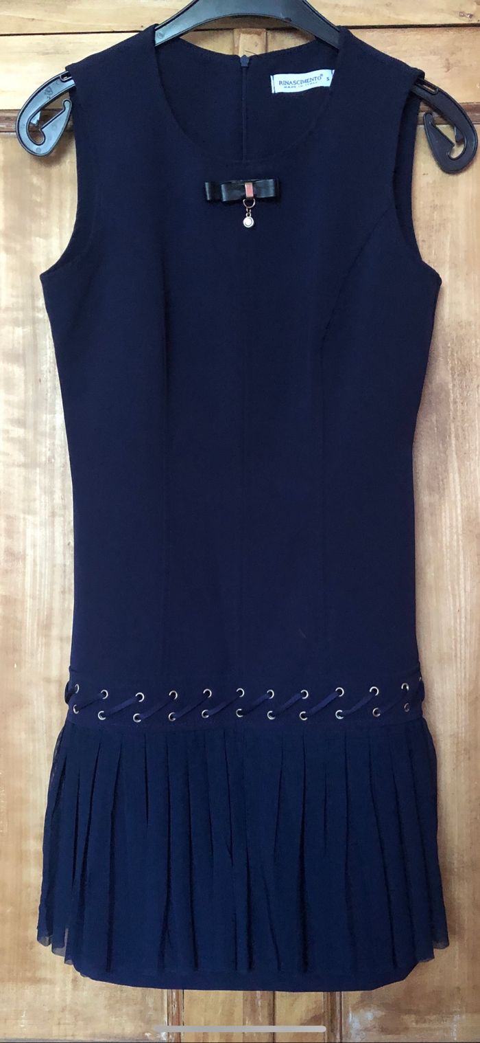Robe bleu marine Rinascimento - photo numéro 6