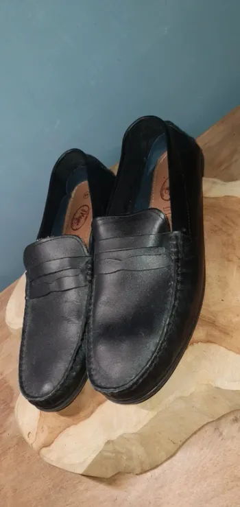 Mocassin homme cuir 44
