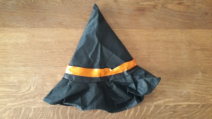 Déguisement robe orange et noire 7 - 10 ans Gifi - photo numéro 5