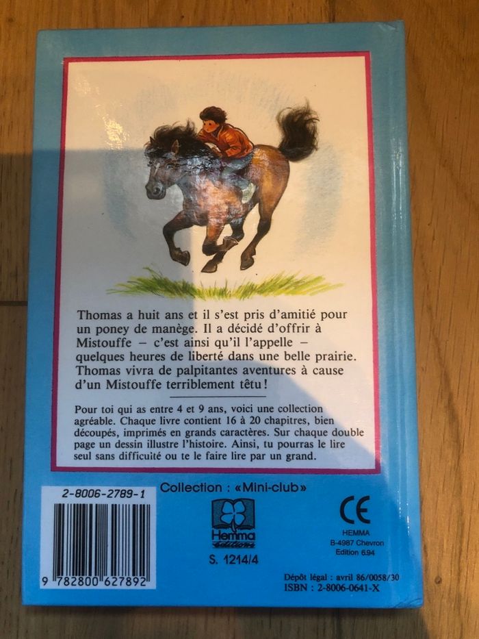 Première bibliothèque des enfants - Mistouffe le petit poney - photo numéro 2