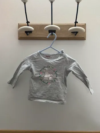 T-shirt gris lupilu