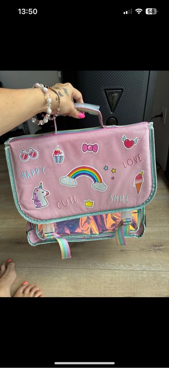 Cartable licorne