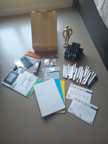 Lot arts créatifs