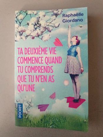 Raphaël Giordano ta deuxième vie commence quand tu comprends que tu n'en as qu'une