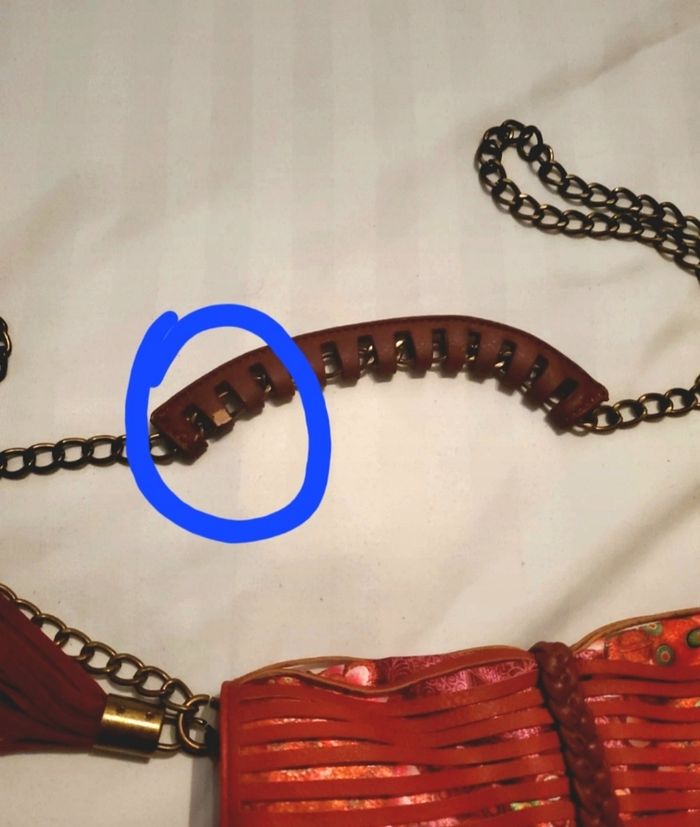 Sac desigual rouge - photo numéro 8