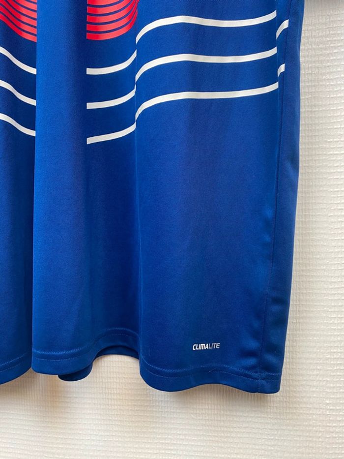 Maillot Vintage France Adidas Bleu Domicile 2006‑2008 – Taille 2XL – Officiel FFF - photo numéro 3