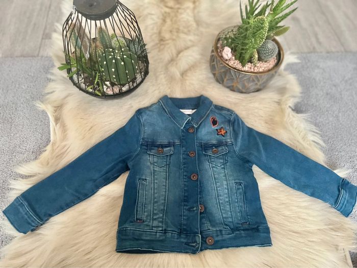 Lot veste jeans - photo numéro 3