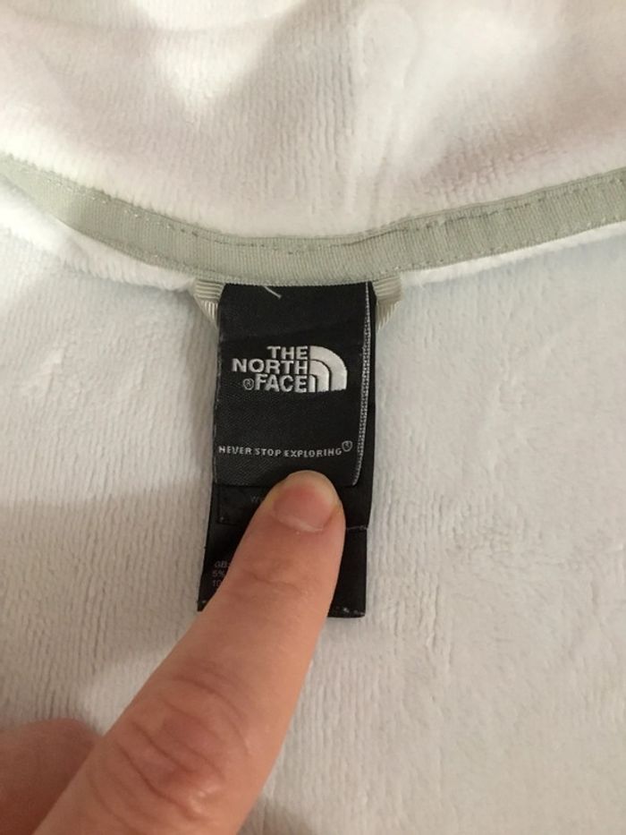 Veste polaire pour femme The North Face grise taille M 074 - photo numéro 10