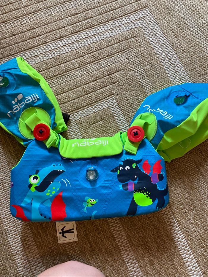 Brassard et gilet de natation enfant