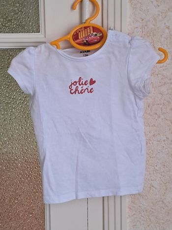 Tee-shirt MC 12 mois