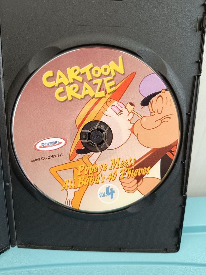 Dvd Cartoon Popeye - photo numéro 3