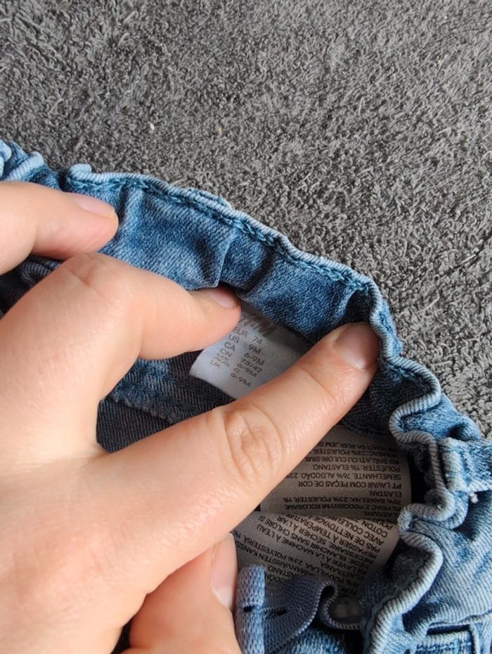 Jeans fille 9 mois - photo numéro 3