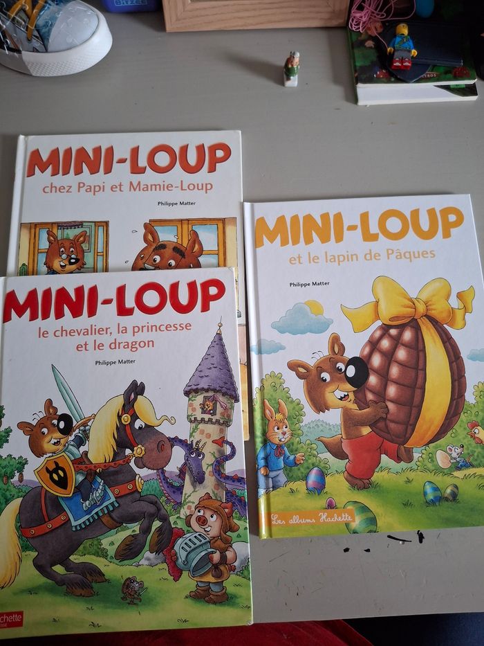 Livre mini loup