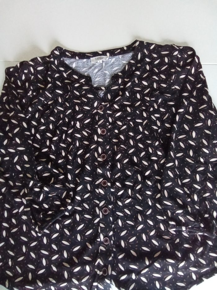 Blouse manches 3/4. Caroll, taille S