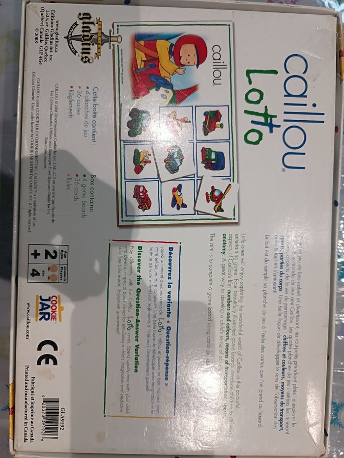 Jeux Caillou lotto - photo numéro 2