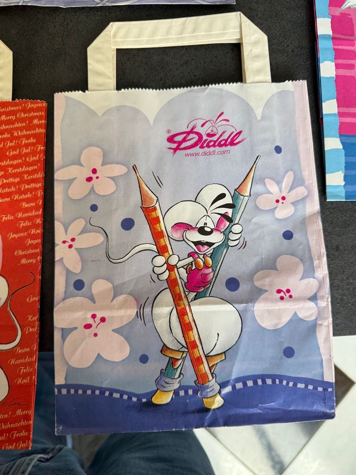 Cinq. Sacs cadeaux Diddl - photo numéro 5