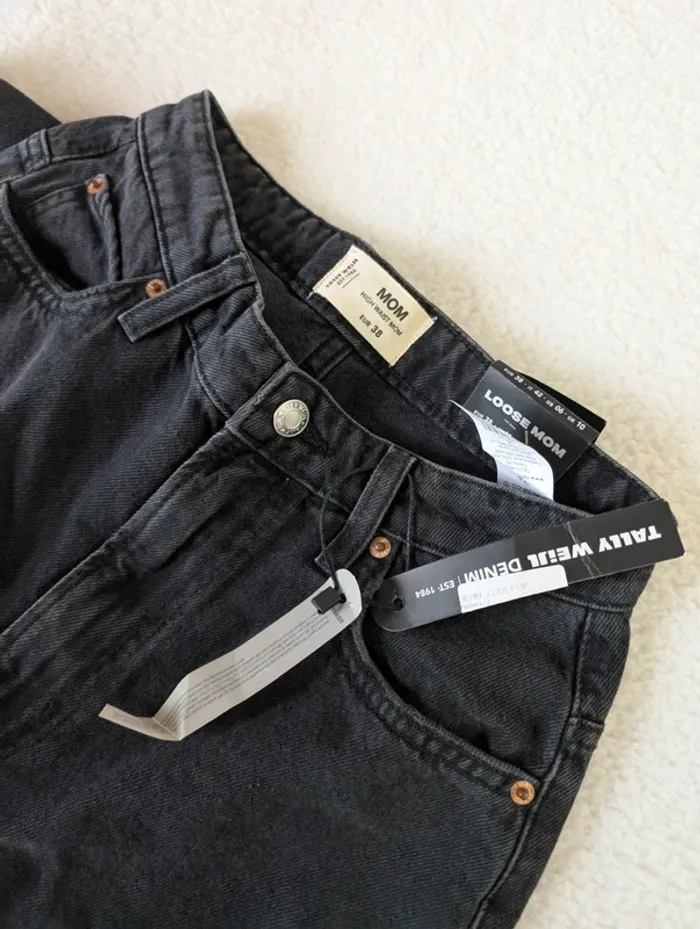 🖤 Jean mom taille haute Tally Weijl – M - photo numéro 3