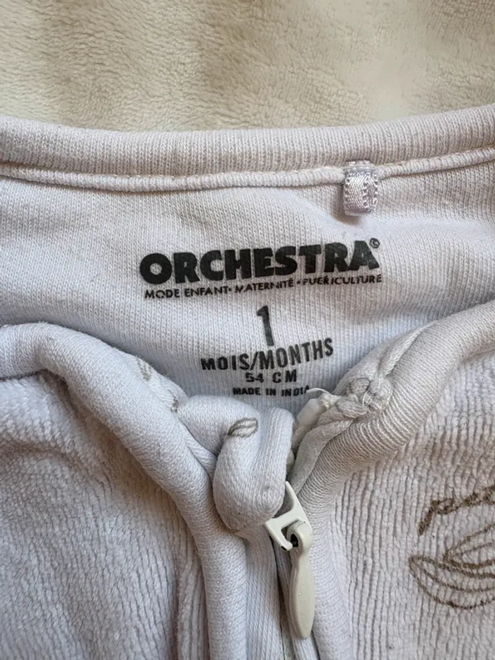 Pyjama épais blanc Orchestra - photo numéro 2