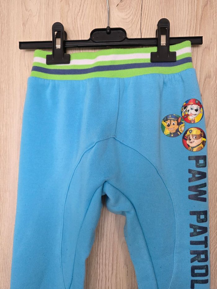 BAS DE JOGGING GARÇON PAW PATROL NICKELEDEON BLEU TURQUOISE TAILLE 6ANS - photo numéro 3