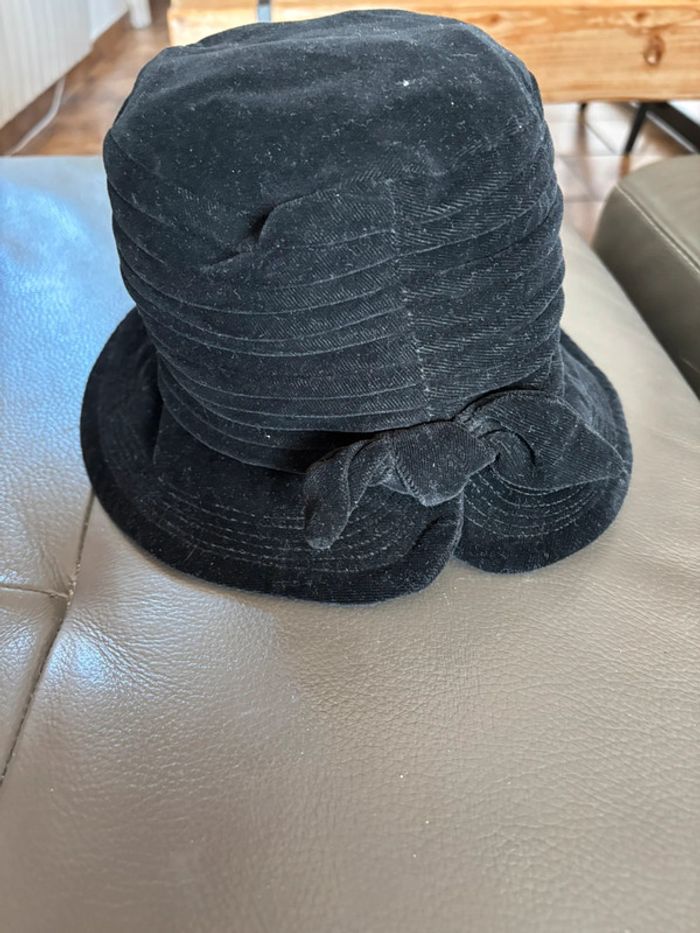 Chapeau souple en velours femme - photo numéro 3