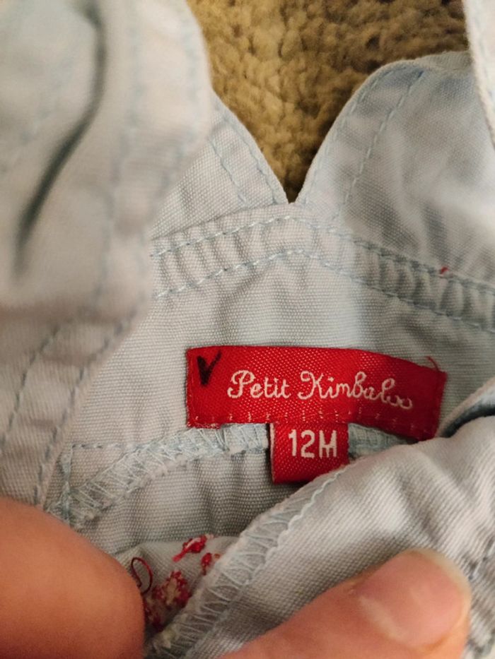 Salopette courte 12 mois - photo numéro 2