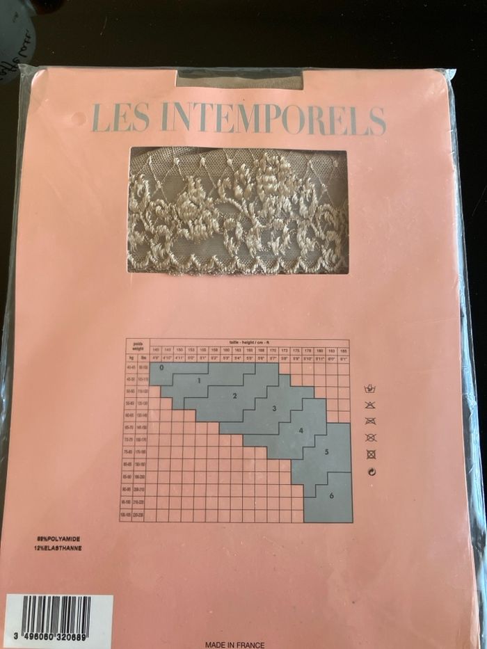 bas jarretière LES INTEMPORELS - photo numéro 2