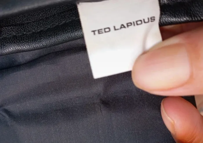 Sac Ted Lapidus noir élégant - Vintage - photo numéro 6