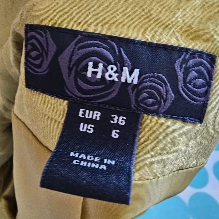 Veste en soie courte h&m 36 - photo numéro 4